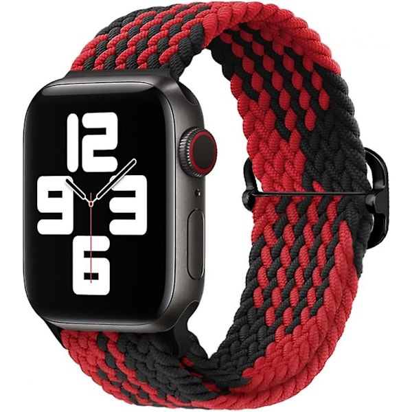 Stretchy Nylon Solo Loop Bands Compatible With Apple Watch Band 41mm 40mm