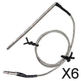 6X 1 Stykke Piezo Kabel Pickup til Akustisk Guitar EQ