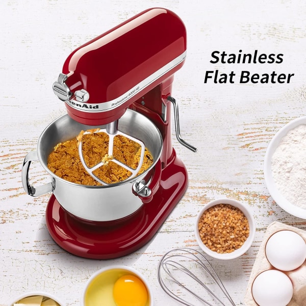 Rostfri platt visptillbehör för KitchenAid 5 & 6-kvarts