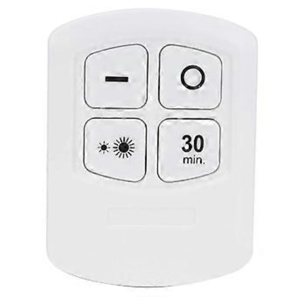 3 stk. COB Natlampe Fjernbetjening Timer Dæmpning Natlampe Soveværelse Garderobe Sengelampe