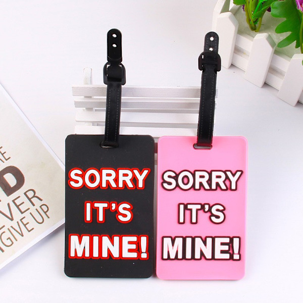Bagagetaggar, 3 stycken PVC Bagagetaggar Bagagetaggar, Resväska