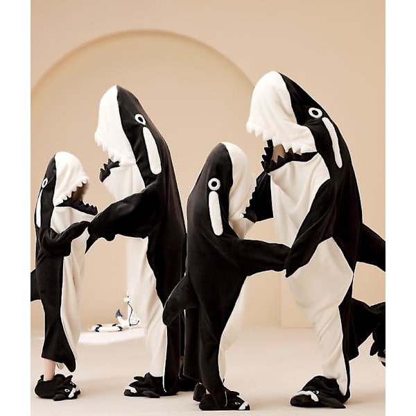 Shark voksen tæppe mænds søde stil jul halloween karneval let halloween tøj.XXL.Mænd tøj