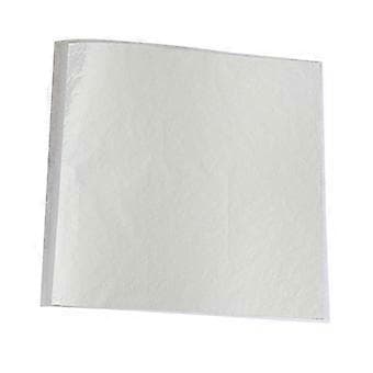 100x 9cm Jäljitelmäpaperit Askartelu DIY (Hopea)