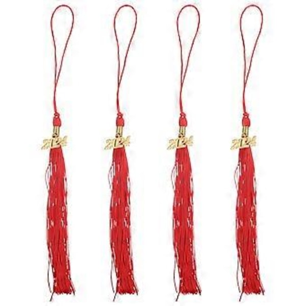 4 stk. Graduation Hat Tassels Graduation Hat Tilbehør Graduation Ceremony Supplies