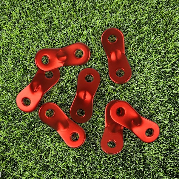30 stk. Camping Reb Tensioner Aluminiumlegering Telt Reb Justerer Holdbar Myre
