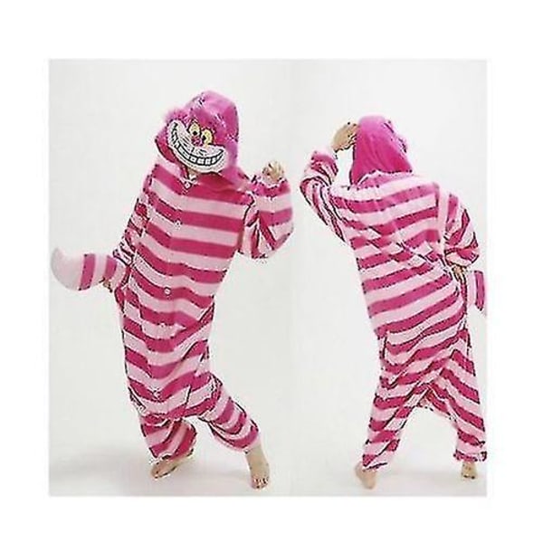 Halloween Unisex Fancy Dress Costume Hoodies Pajamas Sleep Wear Cheshire Ca Cheshire Cat M for 160 to 170cm
