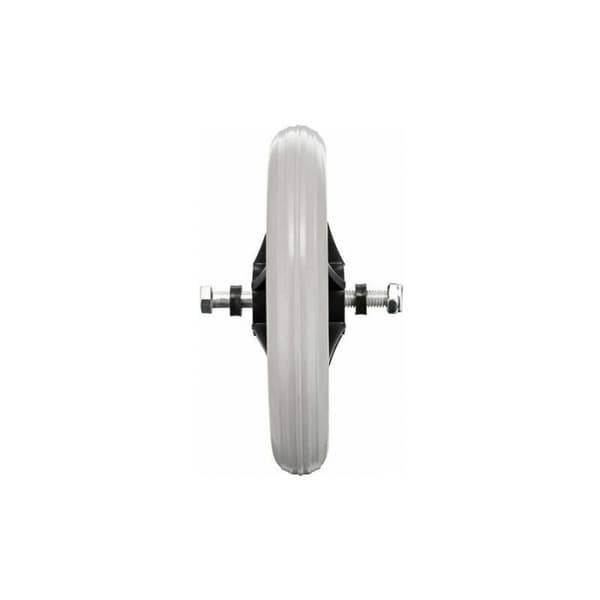 2-pack 6-tums gummihjul för rullstol, rollator,