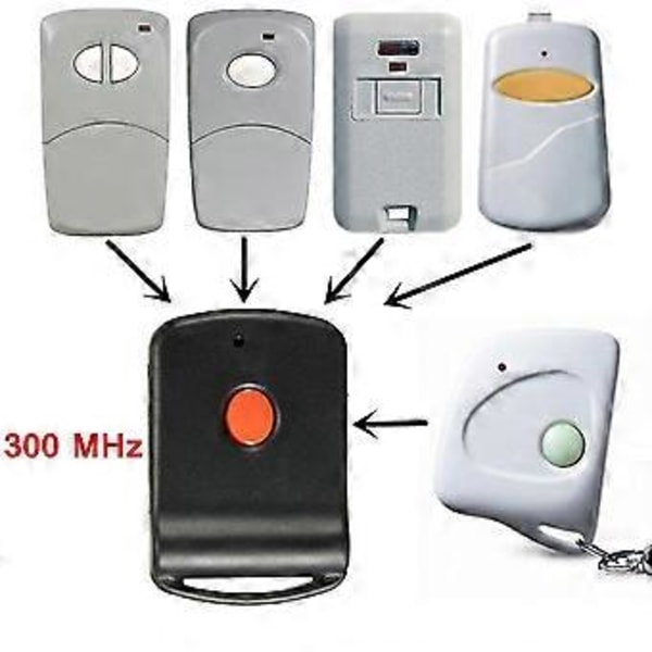 Mini Garagedørs Fjernbetjeningssender Til Multicode 3060 300mhz 3089 4120 Linear