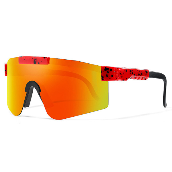 Polarisoidut urheiluaurinkolasit Unisex Crimson Red 1-pakkaus