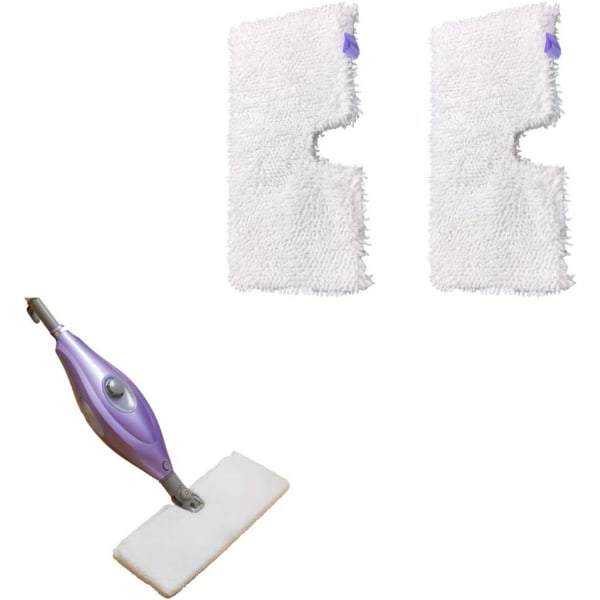 2-pack ersättningsmikrofiberrengöringspads för Shark S3500 Serie