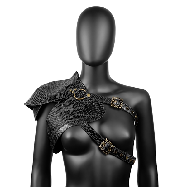 Punk rustning kvindelig rustning sjal vest Halloween kappe COSPLAY makeup kostume fest rekvisitter