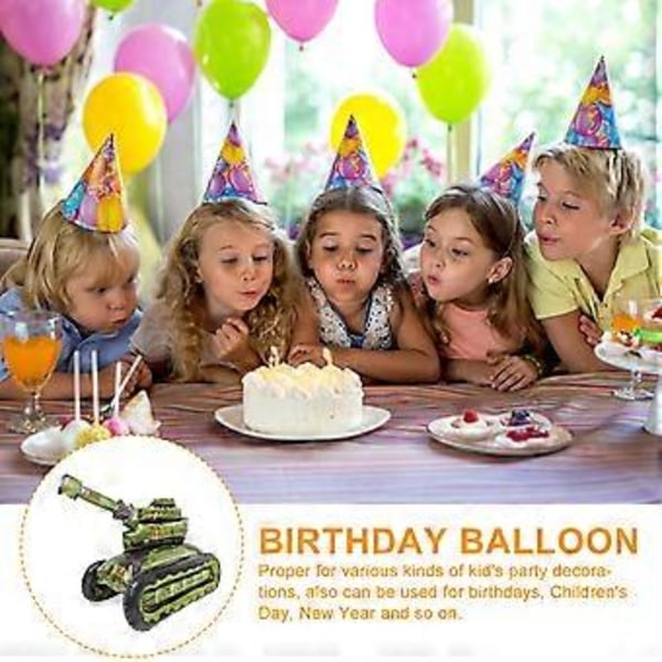 Camouflage Fest Ballon Fødselsdagsballon Aluminiumfolie Ballon Dekoration