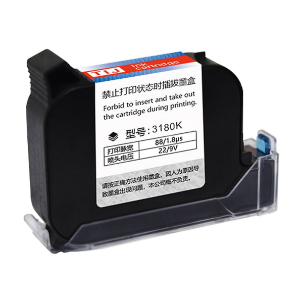 Ink Cartridge Replacement Quick-drying 45ml For Mx3 M10 D10 Handheld Inkjet Printer(black) Black