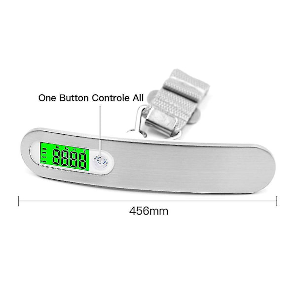 50 kg digitaalinen matkalaukku vaaka 10 g kannettava elektroninen vaaka paino matkatavarat ripustuskoukku vaaka