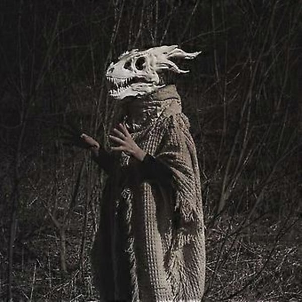 Drage Maske Halloween Cosplay Skræmmende Drage Kranie Hoved Maske Fest Dyre Kranie Maske