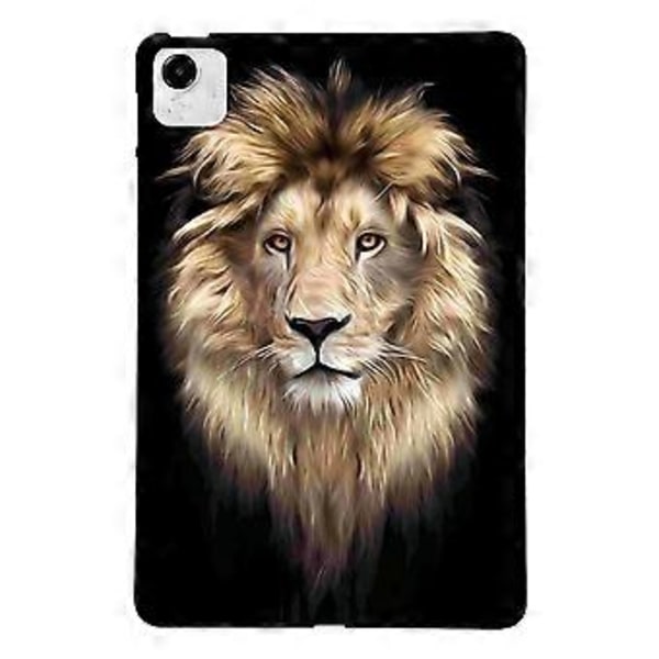 För Honor Pad X9a TPU Skal Mönstertryck Slim Tablet Skyddsfodral (Lejon)
