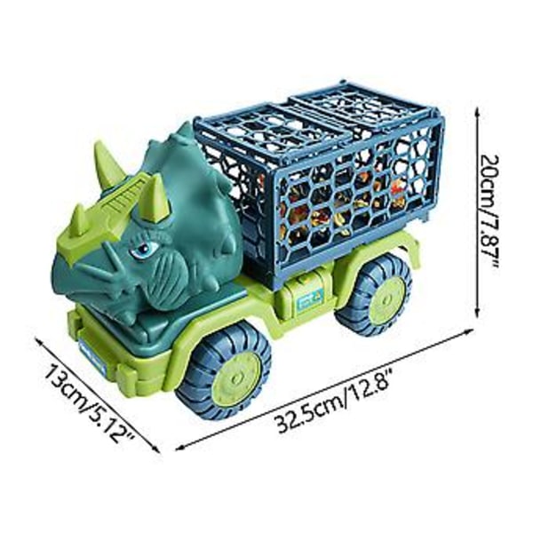 Suuri Insinööriajoneuvo Dinosaurusten Leikkiautosetti Pojille Simuloitu Kaivinkone Kuorma-auto B