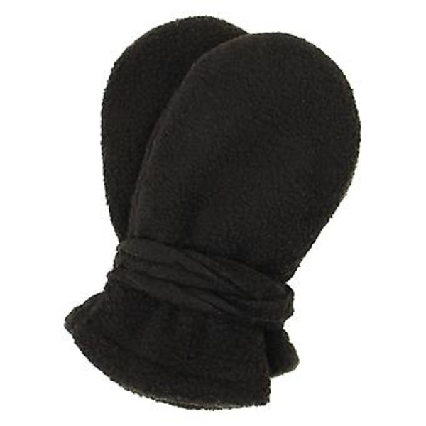 Vinterbarn Polarfleecehandskar Babyfleece Varma Vantar För Babypojke Flicka Rosa S S Svart