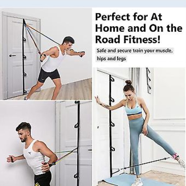 Dörrfäste för Resistance Bands, Träningsband Dörrfäste Bärbar Enkel Montering
