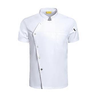 Arbeidsklær Uniform Større Størrelser Matservering Hvit M (Hvit XL)