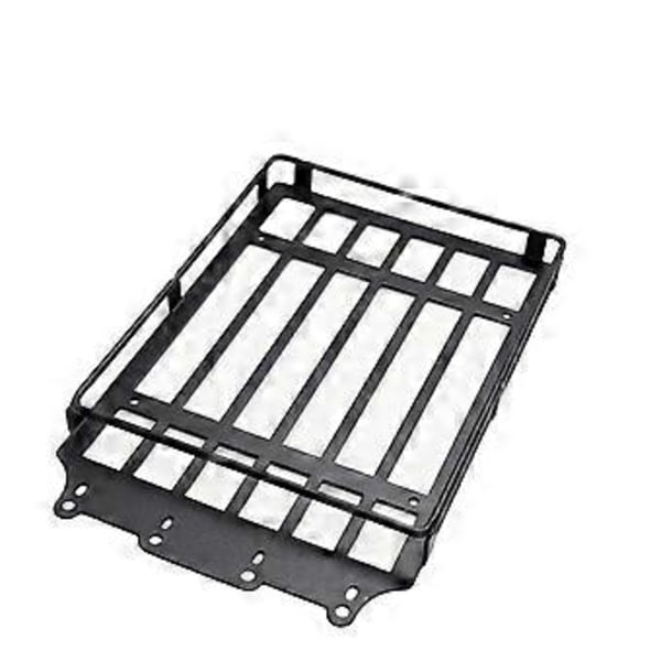 Universelle takstativ bagasjebærer bilramme med LED-lys for 1/18 C8801 RC Crawler bil deler firkantet lampe