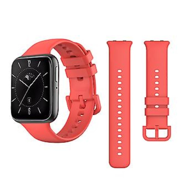 Justerbart armbånd i silikon for Watch 3, sportsarmbånd for smartklokke, mykt S (Militærgrønn)