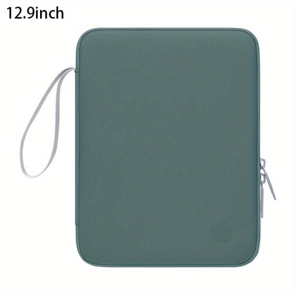 27 69/32 77 Cm Tablettfodral Väska Lämplig för Pad Pad Air/Pro  Skyddsväska med två fack Passar för 10 9/12 9 Grön 12,9 tum