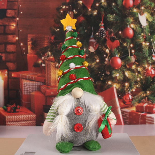 Mand Julepynt Indendørs Jule Nisse Xmas Gonk Swedi