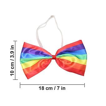 Regnbåge Hårband Rosett Pride Huvudbonad För Kvinnor, Pride Regnbåge Håraccessoarer (A3)