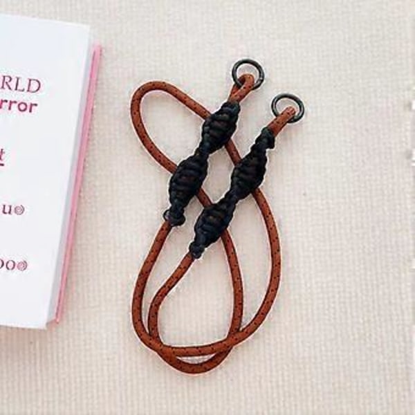 110 cm Mobiltelefon Lanyard Spiraldesign Justerbar Halsrem med Patch-Stil F (Stil F)