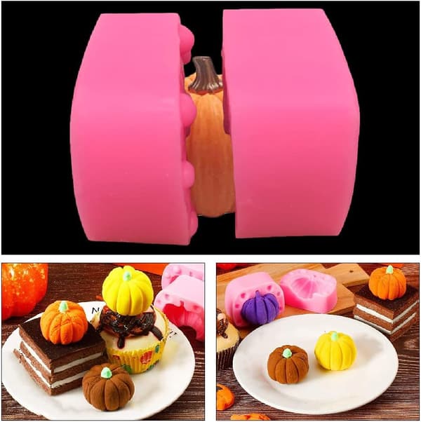 Forma Silikonform Pumpa Silikonform 3D Halloween Pumpa Ba