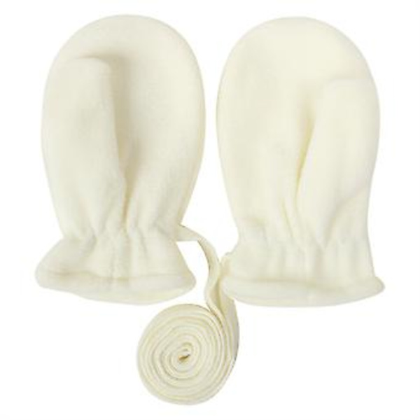 Vinterbarn Polarfleecehandskar Babyfleece Varma Vantar För Babypojke Flicka Rosa S L Beige