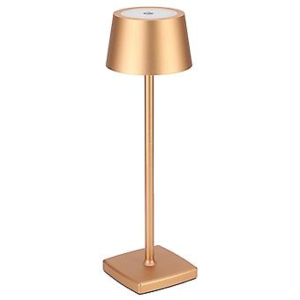 LED Skrivebordslampe USB Lading Bordlamper for Bar Stue Leselys Varmt Hvitt Lys