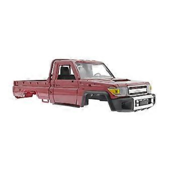 Fjärrstyrd Bilkaross RC Lastbil Kaross Lätt att Installera Uppgradera DIY RC Bilkaross för MN82 1:12 RC Lastbilsersättningsdel (Röd)