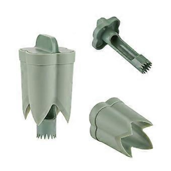 2 stk. Pepper Corer, Bell Peppers Frøfjerner Chili Peppers Frø Frukt Grønnsaks Kjerne Separator Enhet