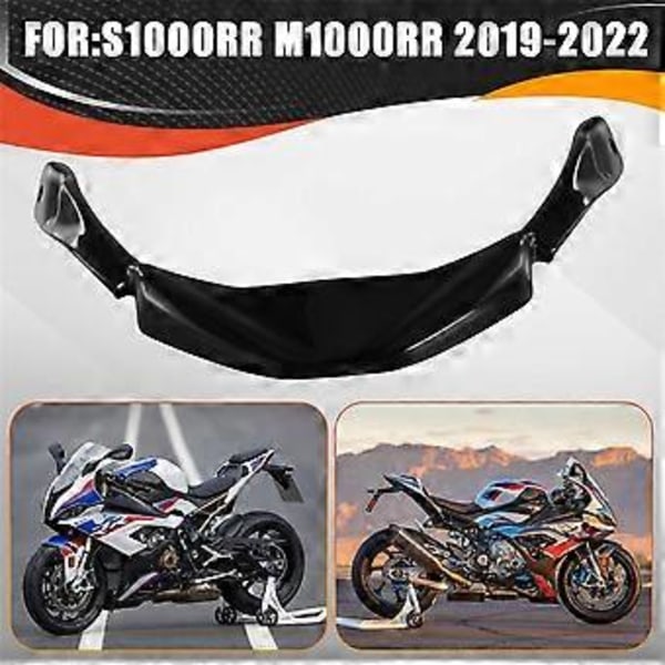 Moottoripyörän lisävarusteet Etuilman huulisuojus Kate S1000RR M1000RR 2019 2020 2021 2022 Musta