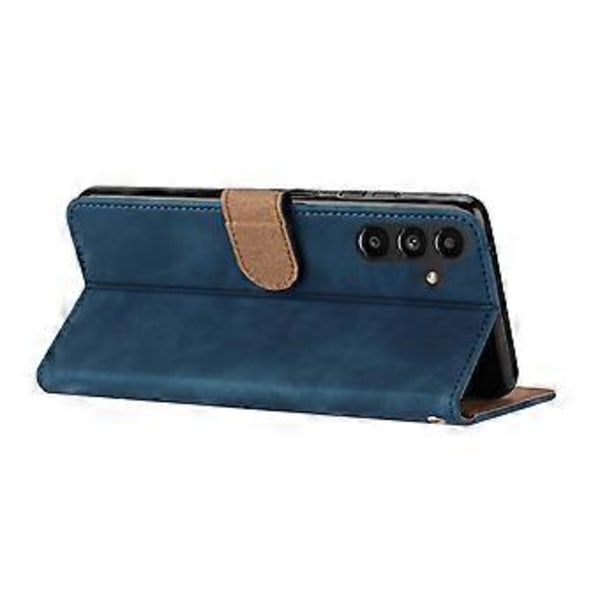 Samsung Galaxy A35 5G -kotelo PU-nahkainen lompakkoteline perhoskuvioidulla puhelinkuoressa (Tyyli C)