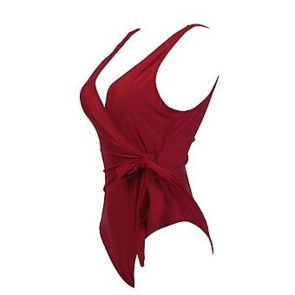 Flickors badkläder delad bikini triangel andningsbar badkläder S