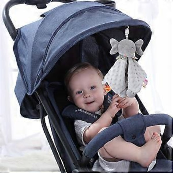 Baby Leksak Supermjuk & Gosig Elefant Snuttefilt - Perfekt Nyfödd Bebis Present För Pojkar & Flickor! Jul Halloween Thanksgiving Dag Present (mus)