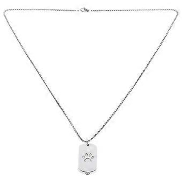 Urna Hängsmycke Halsband Husdjursurna Halsband Kremering Minneshalsband Minnessmycken för Aska