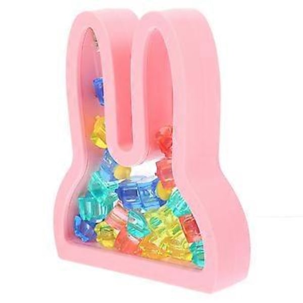 1 Sæt Børnetandholder Børn Souvenir Opbevaringsboks Kaninform Børn Souvenir Organizer