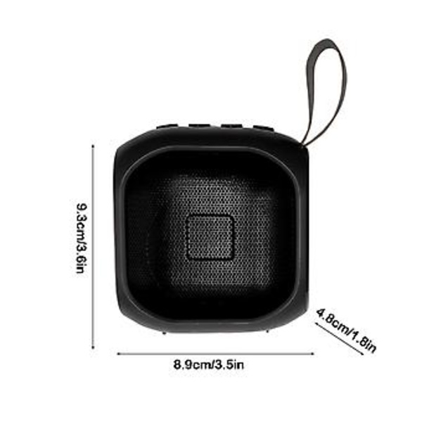 Kompakti ja monitoiminen Bluetooth-kaiutin - Kannettava langaton äänentoistovaruste, joka sopii täydellisesti katukauppaan ja yömarkkinoille  BK