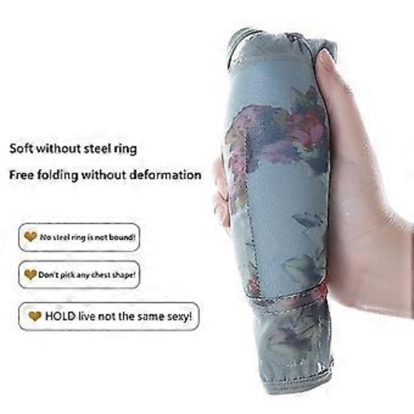 Jääsiilkikiilto Viilentävä Mukava Rintaliivi, Pitsi Nappiton Mukava Rintaliivi _a(6L (90-100 kg) Punainen)