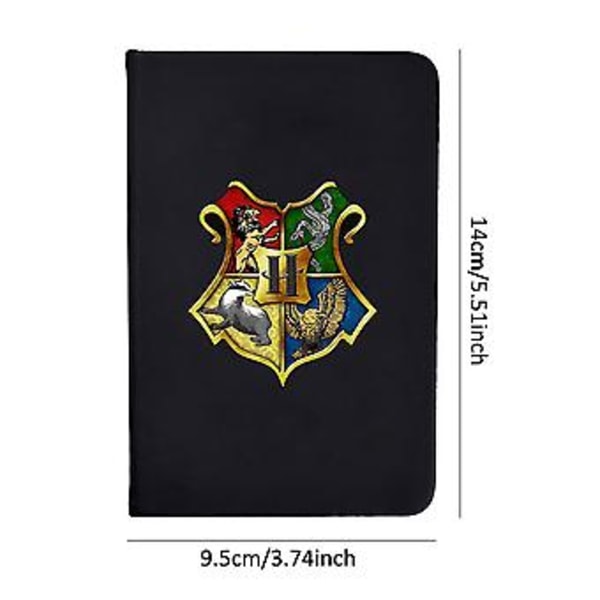 Harry Potter Anteckningsbok Falskt Läder Dagbok Journal Daglig Planerare Skola Student Arbete (A)