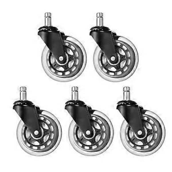 Kraftiga 5 st Hjul Universal Nya (3 tum 10 mm)