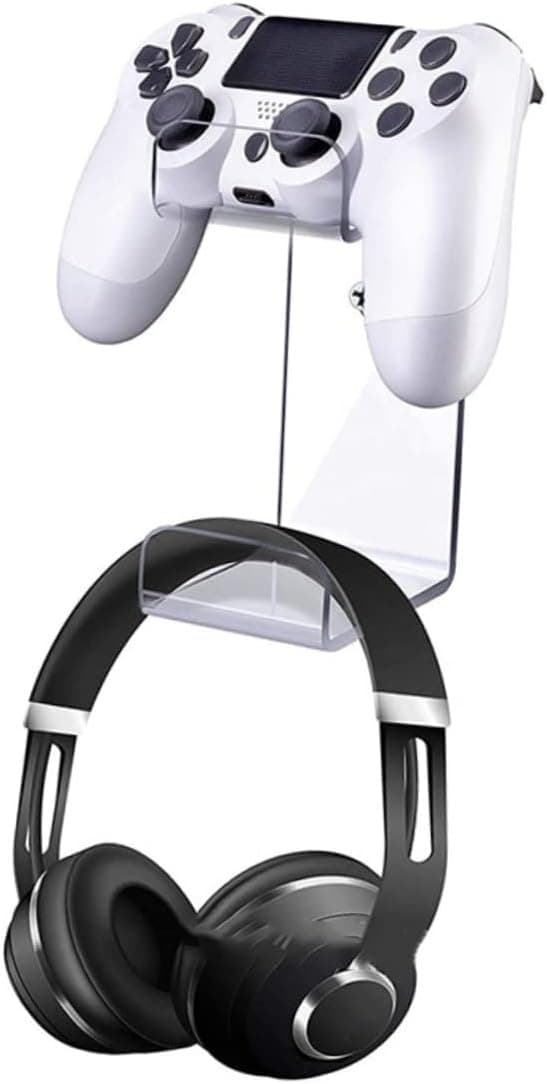 Gamepad-beslag Controller Vægophæng Controller Holder Headset-montering