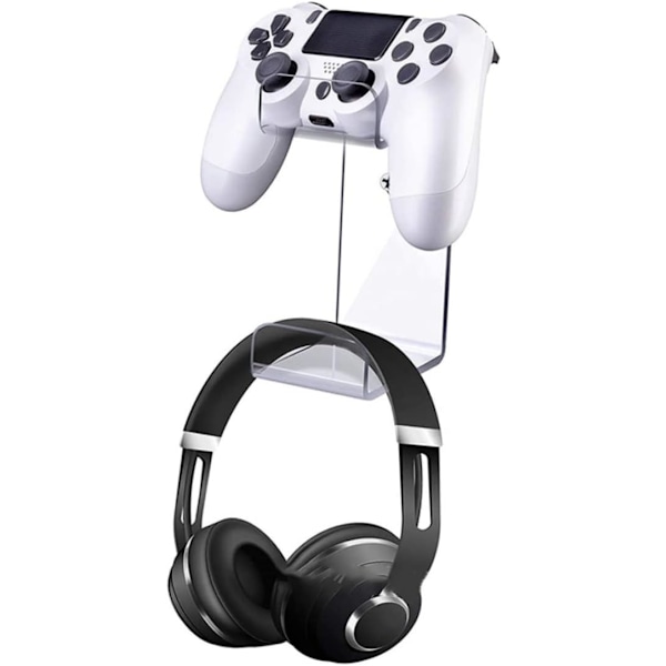 Gamepad-brakett, kontrollerveggfeste, kontrollerholder, headset-feste