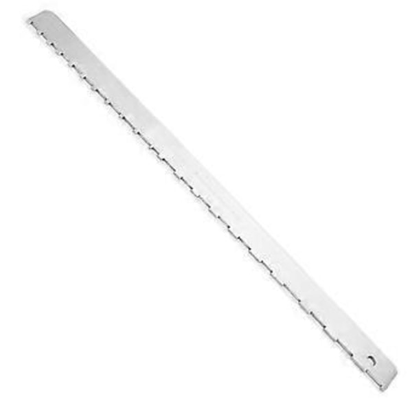 Gitarrhals Notched Linjal Aluminium Musikinstrument Tillbehör för Elektrisk Folk Bass M02833( )