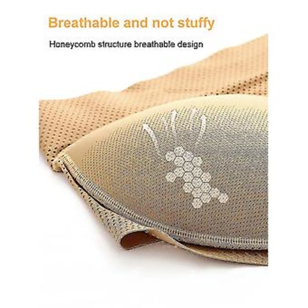 Kvinnor Vadderade Push Up Trosor Butt Lifter Shaper Falsk Rumpa(M Låg midja 188beige-A)
