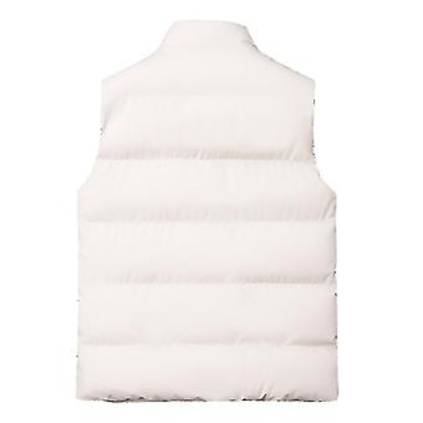 Mäns Lättvikts Vikbar Dunväst utan Ärmar Quiltat Smalt Puffer Väst (XS Khaki)